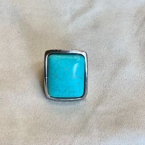 Chunky Turquoise Ring